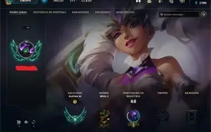 CONTA SMURF LOL PLATINA 3