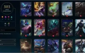 303 SKINS  - Conta de League of Legends (LOL)
