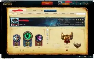 Conta de lol Gold 5