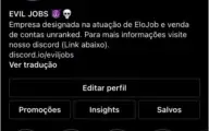 😈 EVIL JOBS 😈 ELOJOB, DUOBOOST, CONTA UNRANKED