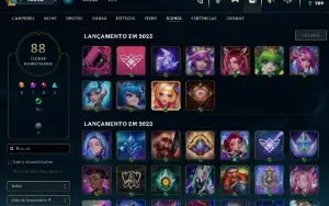 Conta nível 71 🦋 Seraphine canção do oceano de prestígio+