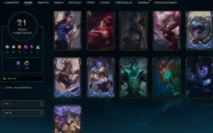 Lol Platina, 21 Skins, 1 Mítica, 2 Lendárias, Lvl 64, 9K El