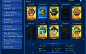 Digimon master conta end game