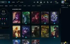 Conta de LoL plat 4