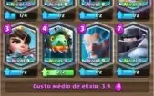 Conta Clash Royale| ARENA 12 | NVL 10 | 370 GEMAS