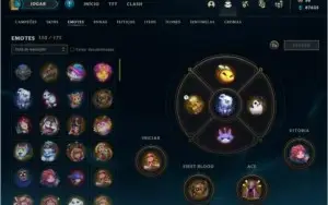 Conta League of Legends - 1076 Skins