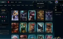 Conta LOL - Com 259 Skins e com Riven Campeonato 2012.