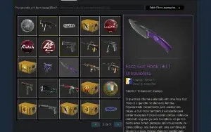 conta steam com faca no cs