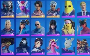 Conta Fortnite com 82 skins e mais!