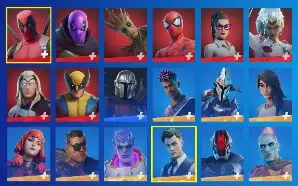 Conta Fortnite com 82 skins e mais!