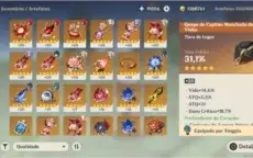Conta Genshin Impact 20k gemas