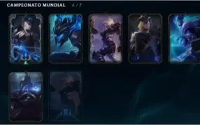Conta do Lol com todos os Chanps e 762Skins