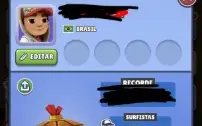 Contas rara Subway Surfers 5mil chaves+todos os perssonagens