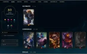 CONTA LOL DIAMANTE IV