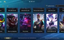 Conta de Wild Rift Antiga e com Muitas Skins