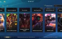 Conta de Wild Rift Antiga e com Muitas Skins
