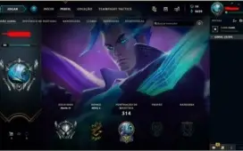 conta lol prata com skin exclusiva  e quase todos os champs