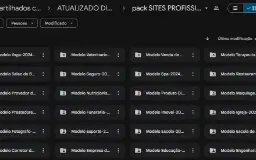 Paginas Profissionais e Sites editáveis
