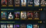 Conta End Game 4 Personagens 1600+ e 4 1590+ Server SA