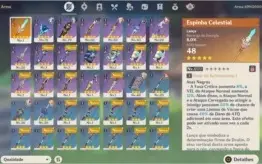 🔥Eula + Jean + Esp. Celestial + Banner Garantido🔥AR39🔥