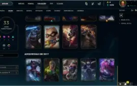 Conta Platina 4 Season 9 (MMR muito bom)