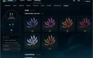 Conta Mestre - 190 skins - Pulsefire ezreal