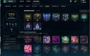 Conta Mestre - 190 skins - Pulsefire ezreal