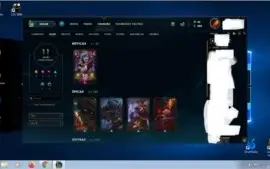 Conta de lol platina