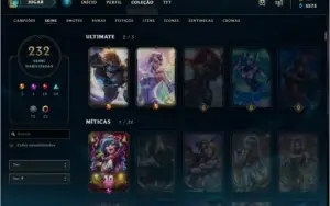 CONTA GRAND-MASTER ALL CHAMPIONS 232 SKINS