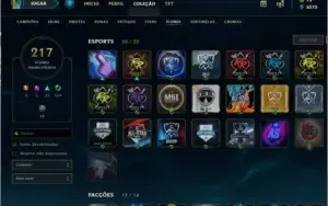CONTA GRAND-MASTER ALL CHAMPIONS 232 SKINS