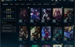 CONTA LOL PLATINA !!!