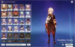 AR 45|EULA C1,KAZUHA,KLEE, DILUC E KEKING|ORAÇÃO PERDIDA T5|