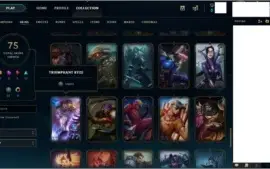 Venda conta de League of Legends lv 31 (Unranked) (75 skins)