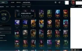Venda conta de League of Legends lv 31 (Unranked) (75 skins)