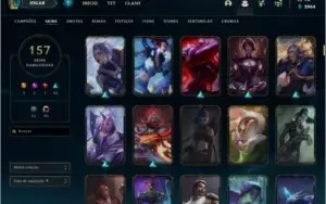 Conta de League of Legends de 2013 - ELO MESTRE