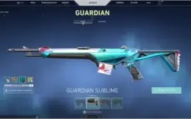 Conta de valorant muitas skiNs e facas