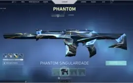 Conta de valorant muitas skiNs e facas