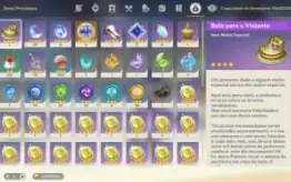 Conta Ar57, 17 Personagens 5*, 3 Arcontes E 7 Armas 5*