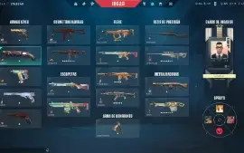 Conta FA Unranked, skins: 31