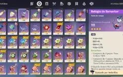 Conta Genshin 6 5*(Contando Com Traveller)+22 São 4*
