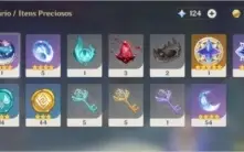 Genshin Impact> AR 42 Ganyu, Kokomi, Diluc, lança de jade!