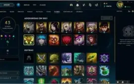 Conta LOL - Diamante II(E-MAIL NÃO VERIFICADO)