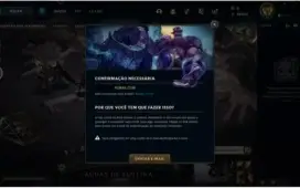Conta LOL - Diamante II(E-MAIL NÃO VERIFICADO)