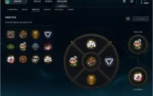 CONTA LEAGUE OF LEGENDS PLATINA 5 - 105 SKINS - ALL CAMPEÕES