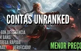 Conta UNRANKED/SMURF LVL 30+ PROMO (ENVIO AUTOMATICO) 24H/7