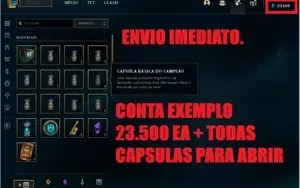 Conta UNRANKED/SMURF LVL 30+ PROMO (ENVIO AUTOMATICO) 24H/7