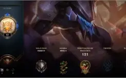 CONTA LOL 🌟 FERRO 4 🌟 7 SKINS 🌟 43 CAMPEOES
