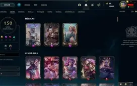 Conta Platina 4 com 149 skins