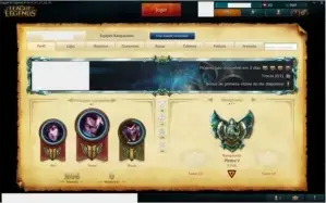 Conta (Platina V) 49Skins, 104Personagens, 58 Ícones Obtidos