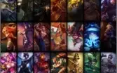 Conta (Platina V) 49Skins, 104Personagens, 58 Ícones Obtidos